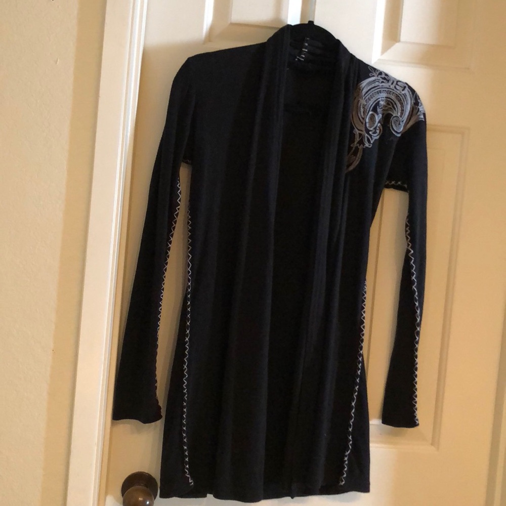 Embroidered sweater